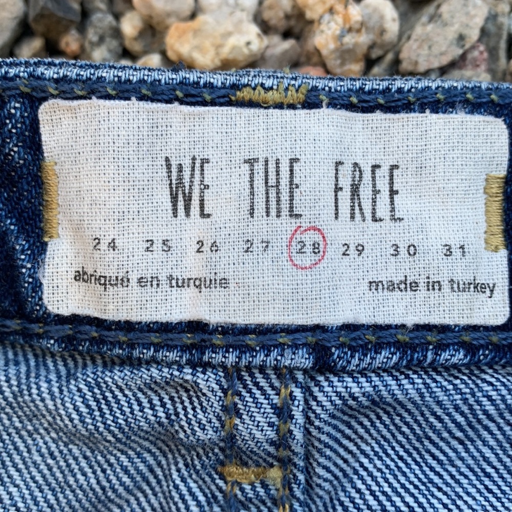 Free People Jean skirt We the Free denim excellent condition! - Picture 2 of 3